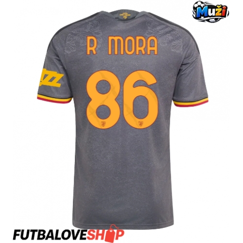 Dres AS Roma Rodrigo Mora #86 Tretina 2026-27 Krátky Rukáv